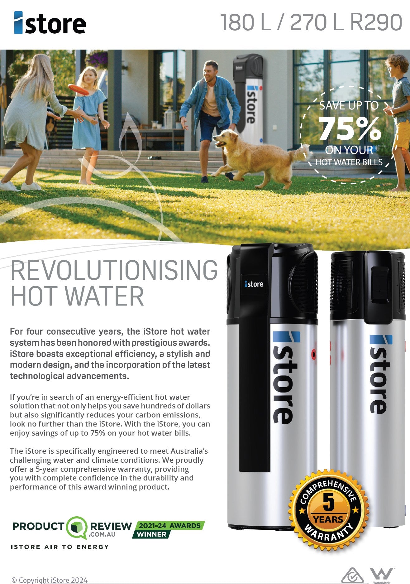 iStore R290 Heat Pump